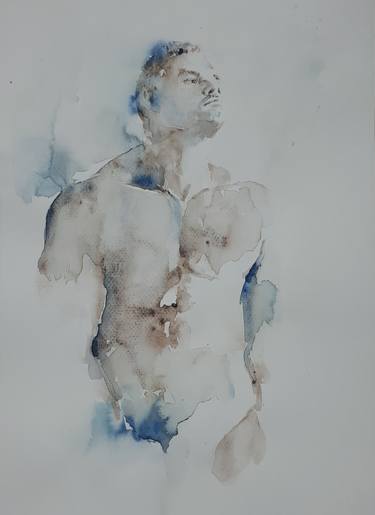 Print of Fine Art Nude Paintings by Javier Cruz