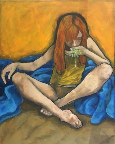 Original Figurative Religious Paintings by Heidi Vance