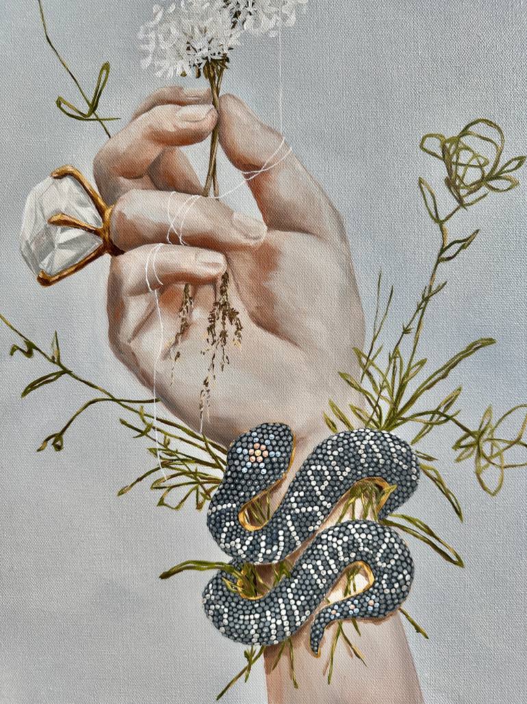 Original Symbolism Nature Painting by Hannah Brown