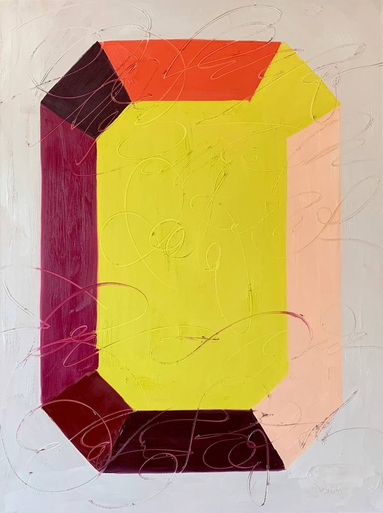 Pineapple Grove Painting by Hannah Brown Saatchi Art Greece