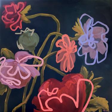 Original Floral Paintings by Hannah Brown