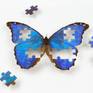 *All artworks are intricately made out of ethically sourced real butterfly specimens by exhibiting artist Fiona Parkinson in her Stratford-upon-avon studio*

SPECIES 
Scientific name: Morpho Didius
Common name: Blue Morpho