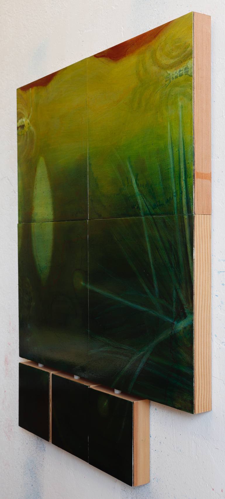 Original Modernism Nature Painting by Liz Ewings