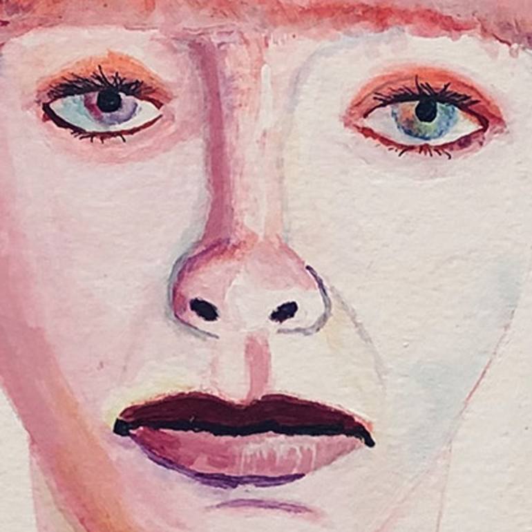 Original Abstract People Painting by Dante Shelly