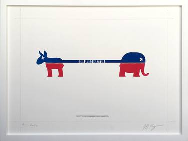 Original Political Drawings by Jeff Bayer