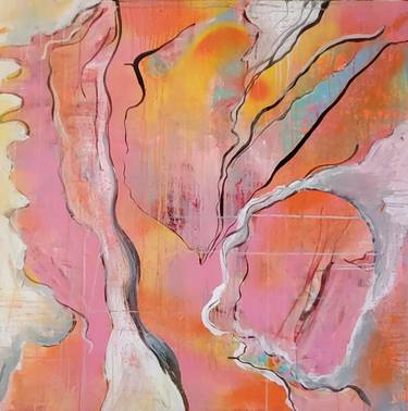 Original Abstract Expressionism Abstract Painting by Heather Gage-West