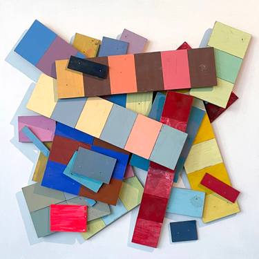 Original Dada Abstract Mixed Media by Jeroen Koolhaas