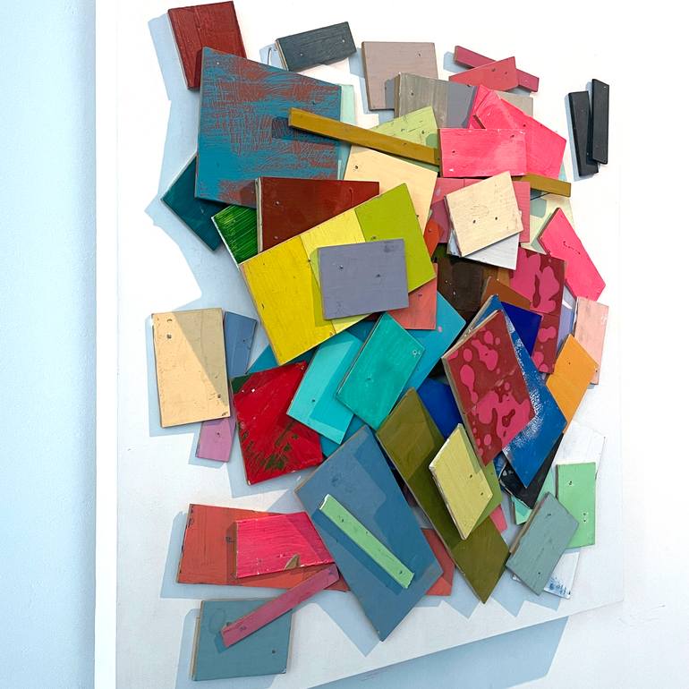 Original Dada Abstract Mixed Media by Jeroen Koolhaas
