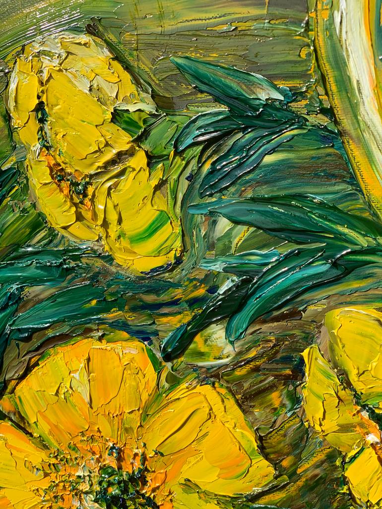 Original Figurative Outer Space Painting by Mariia Zasidkovych