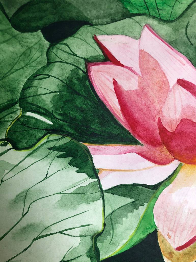 Original Realism Floral Painting by Catherine Krapivin