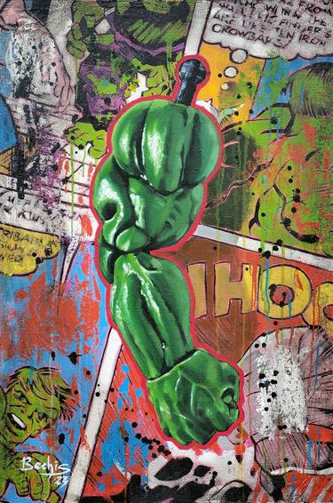 Print of Pop Art Comics Paintings by Ettore Bechis