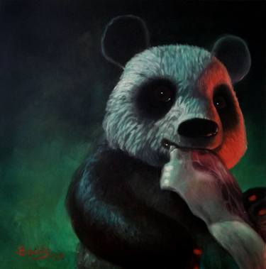 Original Figurative Animal Paintings by Ettore Bechis