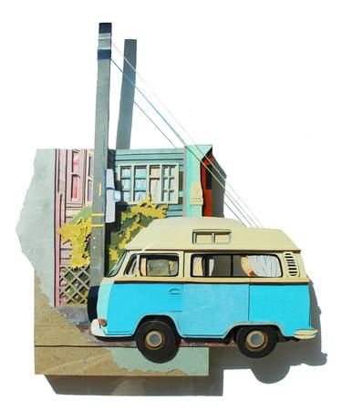 Print of Automobile Collage by YiSeon Jo