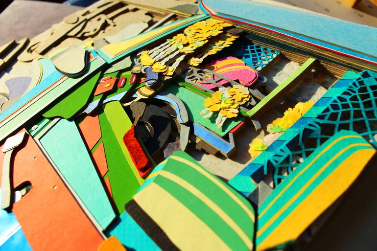 Original Other Travel Collage by Yiseon Jo