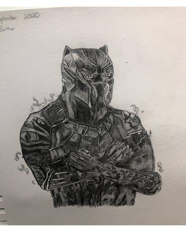 Black Panther Illustration RIP Chadwick Boseman thumb