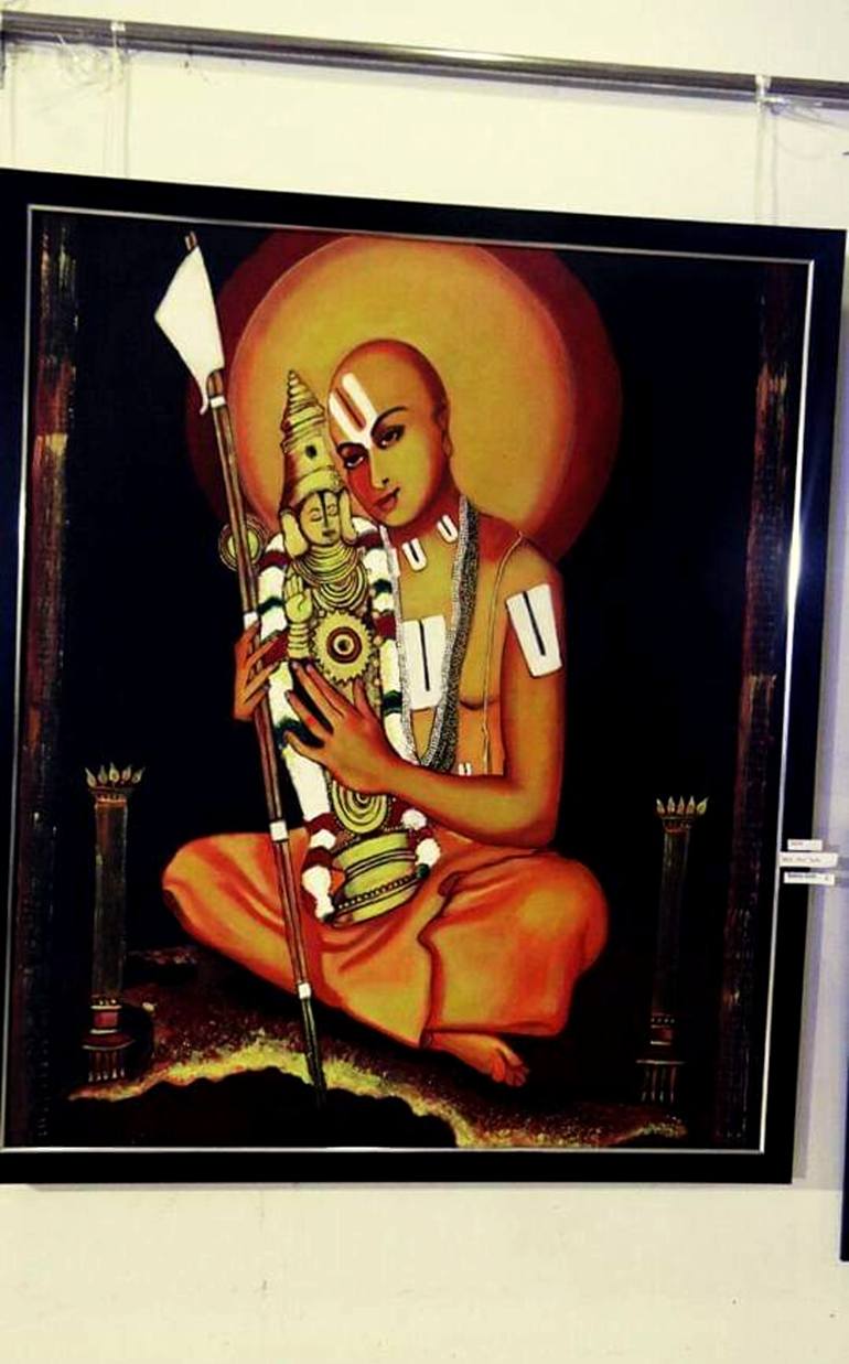 Original Documentary Religious Painting by Neha Jain