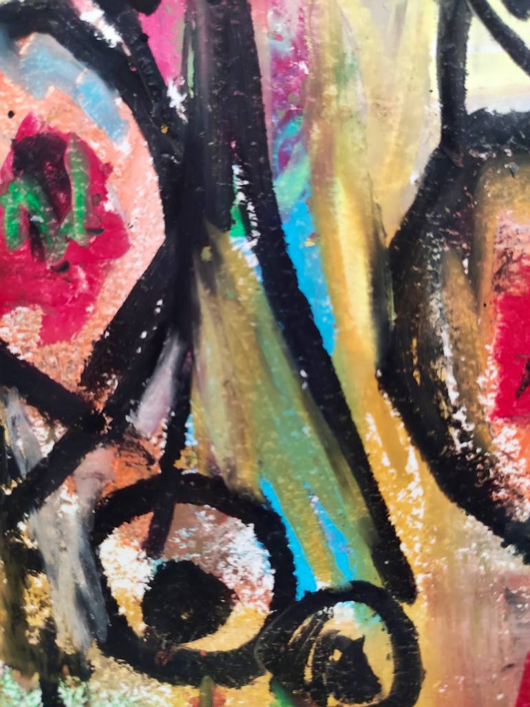 Original Abstract Expressionism Abstract Painting by Steven  Manley   