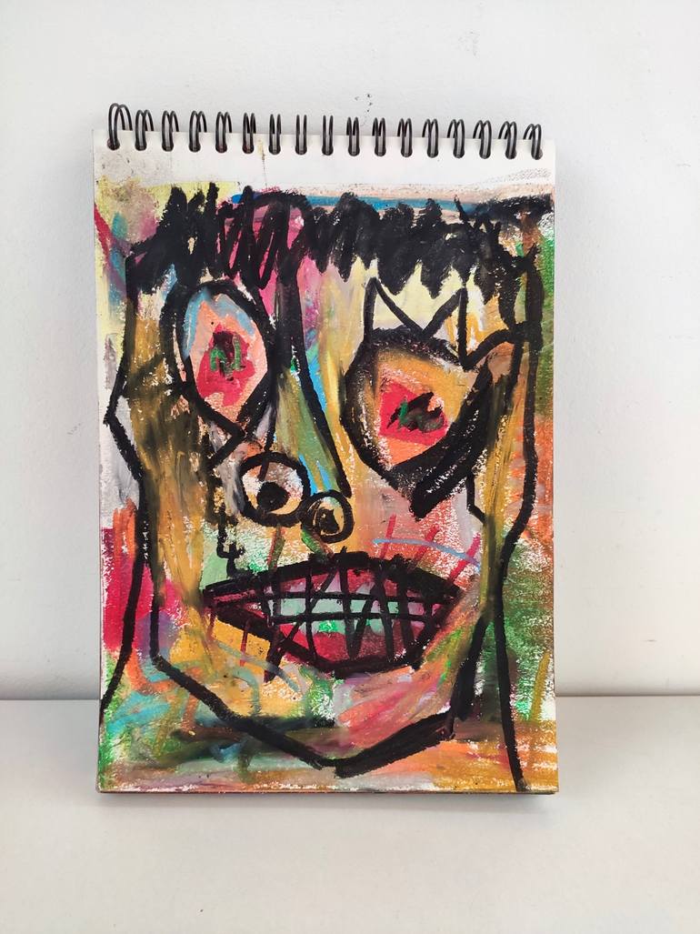 Original Abstract Expressionism Abstract Painting by Steven  Manley   
