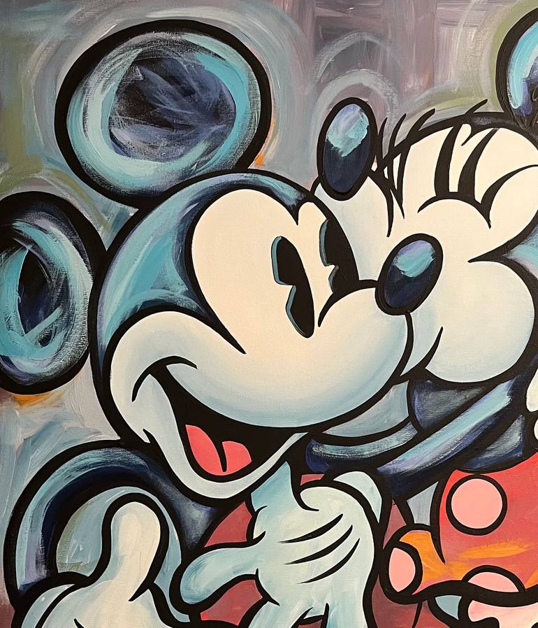 Original Abstract Comics Painting by Chorgy Art