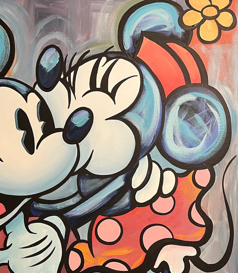 Original Abstract Comics Painting by Chorgy Art