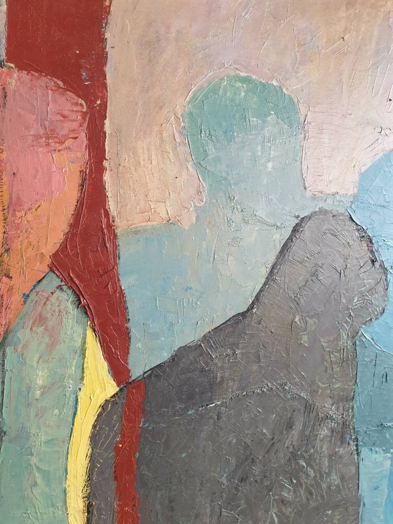 Original Abstract Expressionism Abstract Painting by Christina Jensen