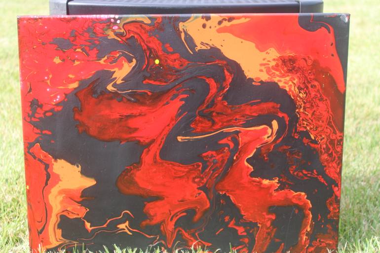 Original Abstract Painting by Jhean-Mychel H