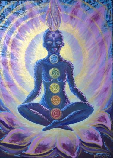Looking for Nirvana. Meditation. Chakras. thumb