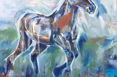 Original Figurative Animal Paintings by Tracy Boyd