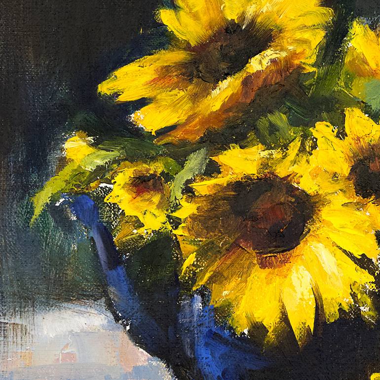 Original Impressionism Still Life Painting by Alyona Kostina