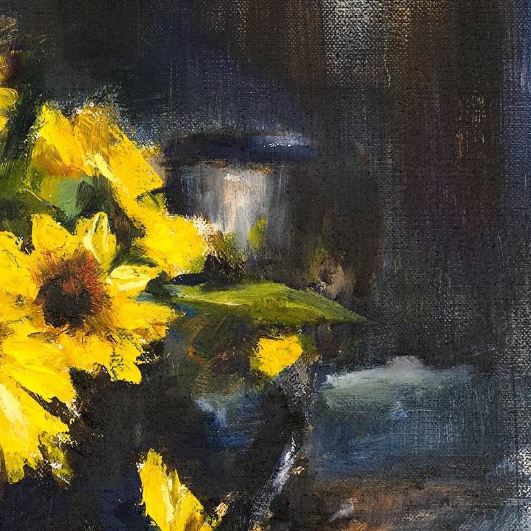Original Impressionism Still Life Painting by Alyona Kostina