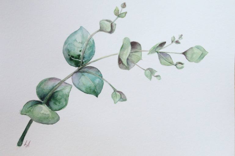 eucalyptus painting