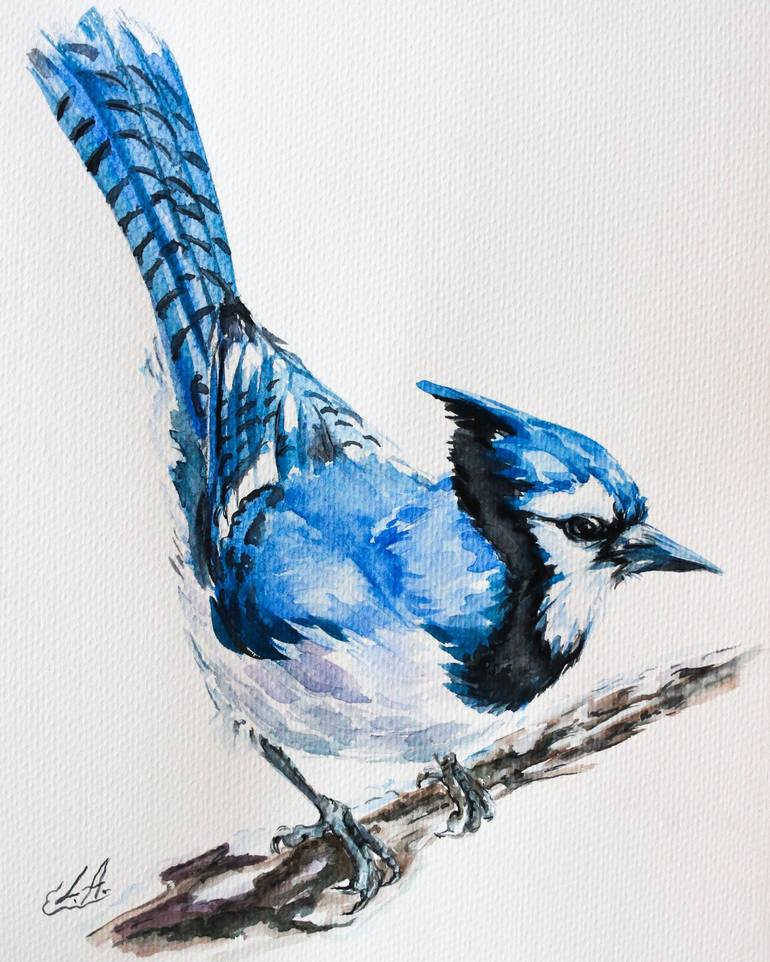 Original Realism Animal Painting by Elizabeth Altin