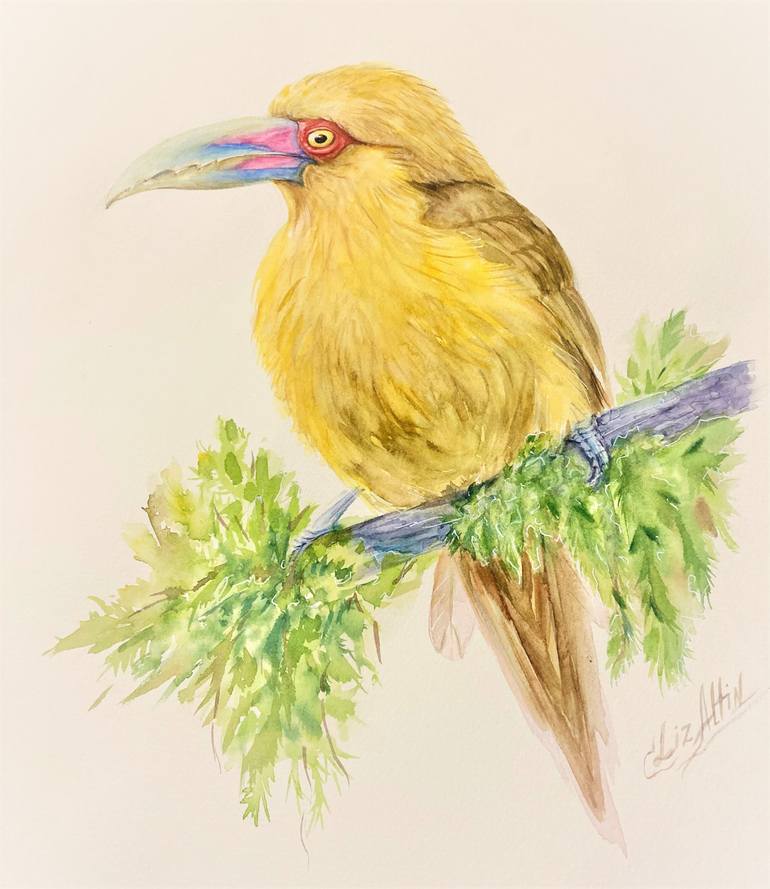 Original Contemporary Animal Painting by Elizabeth Altin