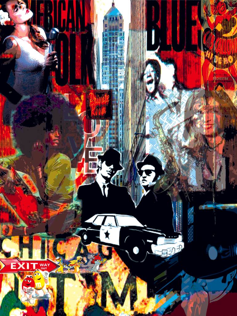 Original Music Mixed Media Art For Sale | Saatchi Art