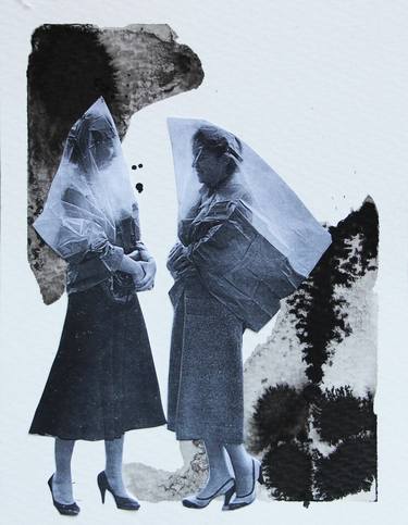 Print of Conceptual People Collage by AURA ART GALLERY