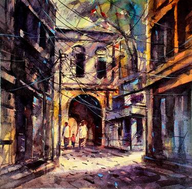 Print of Impressionism Architecture Paintings by Sadek Ahmed