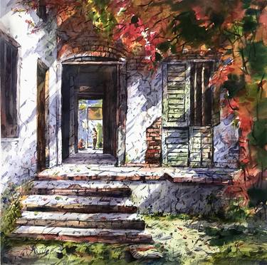 Print of Fine Art Architecture Paintings by Sadek Ahmed