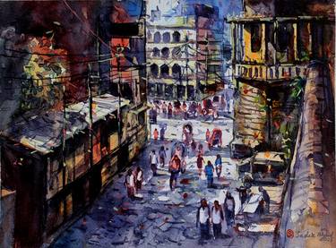 Print of Architecture Paintings by Sadek Ahmed