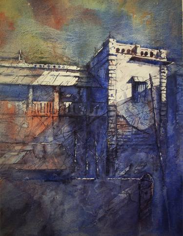 Print of Fine Art Architecture Paintings by Sadek Ahmed