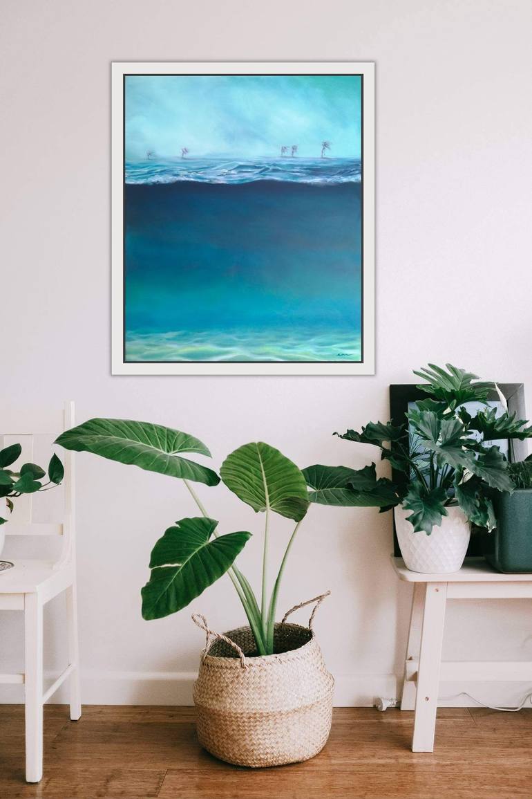 Original Seascape Painting by Emily Victoria Deacock