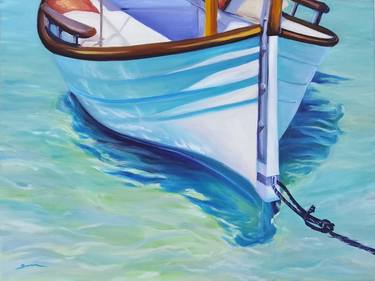 Original Boat Paintings by Emily Victoria Deacock