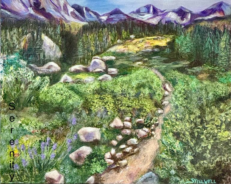 Original Landscape Painting by Margaret Stillwell | Realism Art on Canvas | The Way Home