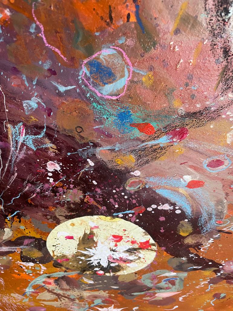 Original Abstract Painting by Peshala Premathilake