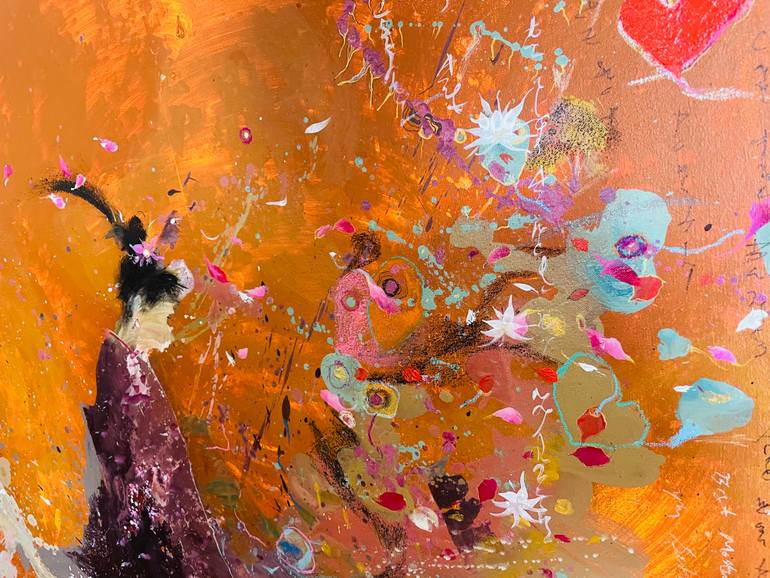 Original Abstract Painting by Peshala Premathilake