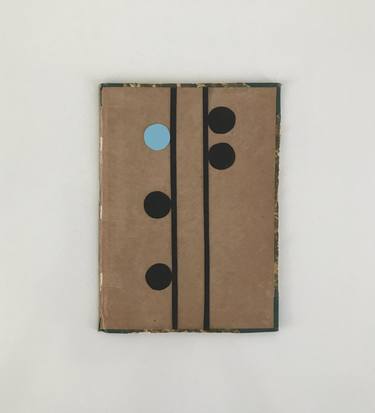 Original Bauhaus Geometric Collage by Monika Gardyla