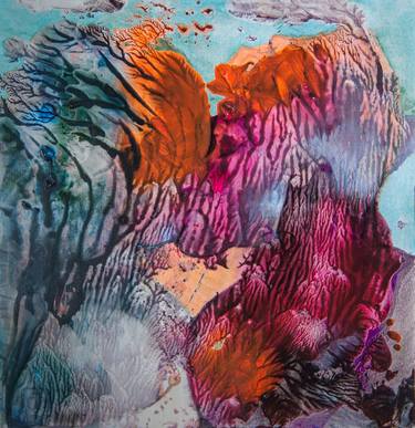 Print of Abstract Love Paintings by Hanna Furs