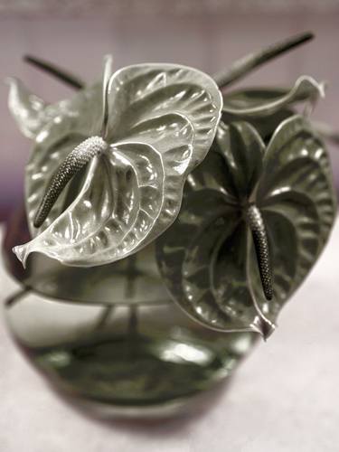 Anthuriums in a Bowl thumb