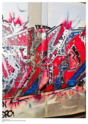 Print of Abstract Graffiti Photography by Galina Bakinova