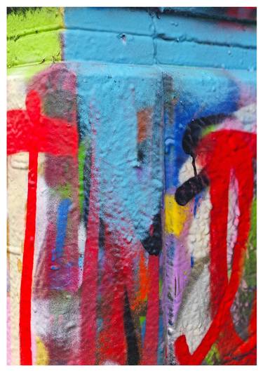 Original Abstract Graffiti Photography by Galina Bakinova