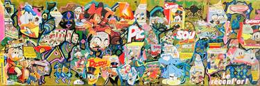 Original Comics Collage by Muriel Deumie